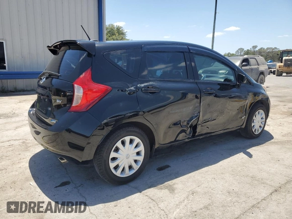 2016 Nissan Note S with VIN 3N1CE2CPXGL371119, listed as a Copart auction lot 55276105 with 83,030 mi miles and Salvage Title. Bid and sale history available at DreamBid. Image 3.