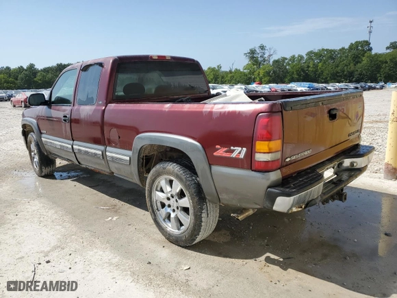 2000 Chevrolet Silverado 1500 LS with VIN 2GCEK19T6Y1133994, listed as a Copart auction lot 47248592 with 282,940 mi miles and Non Repairable. Bid and sale history available at carsss.com. Image 3.