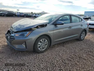 2020 Hyundai Elantra SE with VIN KMHD74LFXLU943980, listed as a Copart auction lot 43456725 with 90,593 mi miles and Salvage Title. Bid and sale history available at carsss.com. Image 1.