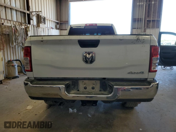 2023 Ram 2500 Tradesman with VIN 3C6UR5HJXPG602824, listed as a Copart auction lot 69061504 with 48,705 mi miles and Salvage Title. Bid and sale history available at carsss.com. Image 6.