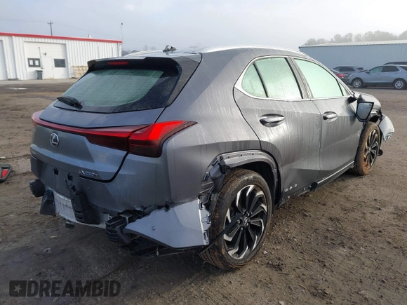 2020 Lexus UX 250h with VIN JTHP9JBH5L2023035, listed as a IAAI auction lot 41226475 with 40,901 mi miles and . Bid and sale history available at DreamBid. Image 4.