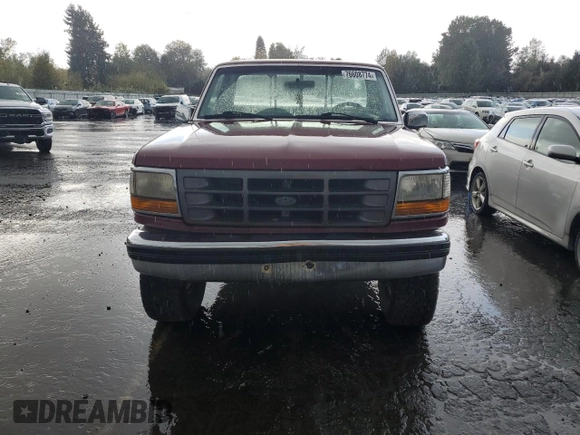 1993 Ford F-150 with VIN 1FTEF14N9PLA20319, listed as a Copart auction lot 76608774 with Not Provided miles and Salvage Title. Bid and sale history available at DreamBid. Image 5.