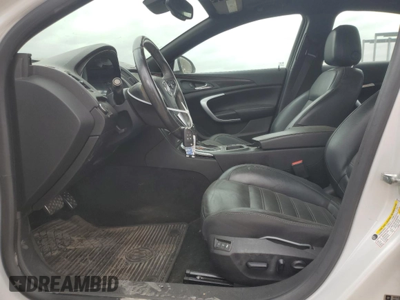 2017 Buick Regal GS with VIN 2G4GT5GX7H9123152, listed as a Copart auction lot 47618405 with 112,106 mi miles and Salvage title. Bid and sale history available at DreamBid. Image 7.