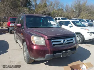 2007 Honda Pilot EX with VIN 5FNYF28427B020945, listed as a IAAI auction lot 41753594 with 231,878 mi miles. Bid and sale history available at carsss.com. Image 1.