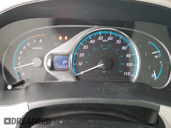 2014 Toyota Sienna Ltd with VIN 5TDDK3DC1ES093598, listed as a Copart auction lot 46439145 with 135,858 mi miles and Salvage Title. Bid and sale history available at carsss.com. Image 9.