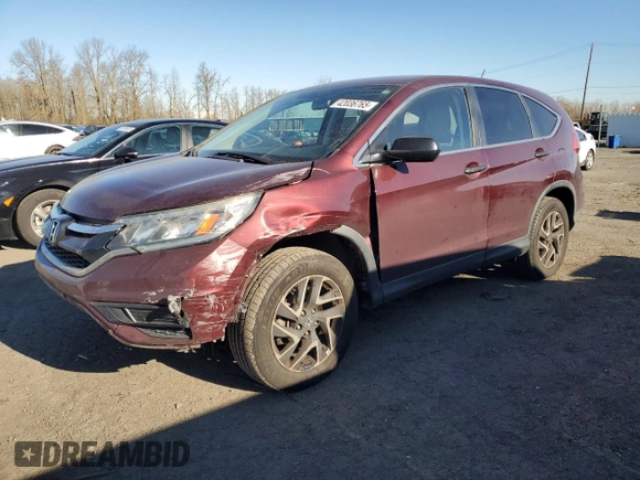 2016 Honda CR-V SE with VIN 2HKRM4H47GH651813, listed as a Copart auction lot 42036765 with 175,284 mi miles and Salvage Title. Bid and sale history available at carsss.com. Image 1.