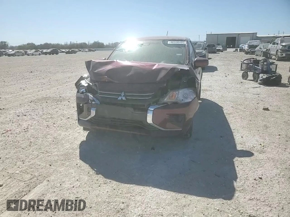 2021 Mitsubishi Mirage ES with VIN ML32AUHJ2MH002238, listed as a Copart auction lot 48550495 with 60,898 mi miles and Salvage title. Bid and sale history available at DreamBid. Image 11.