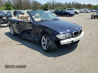 2004 BMW 3 Series 325Ci with VIN WBABW33434PL25386, listed as a Copart auction lot 62984964 with 88,373 mi miles and Salvage Title. Bid and sale history available at carsss.com. Image 15.
