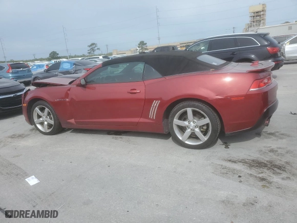 2015 Chevrolet Camaro LT with VIN 2G1FD3D35F9130903, listed as a Copart auction lot 50813465 with 85,424 mi miles and Salvage Title. Bid and sale history available at carsss.com. Image 2.