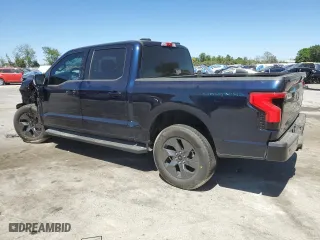 2024 Ford F-150 Lightning Flash with VIN 1FT6W3L7XRWG19735, listed as a Copart auction lot 50089495 with 7,764 mi miles and Salvage Title. Bid and sale history available at carsss.com. Image 2.