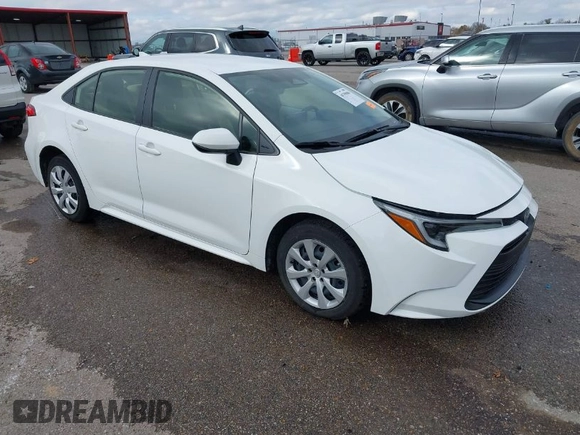 2023 Toyota Corolla Hybrid LE with VIN JTDBCMFE2P3007101, listed as a IAAI auction lot 40799086 with 13,974 mi miles. Bid and sale history available at carsss.com. Image 1.
