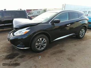 2016 Nissan Murano SL with VIN 5N1AZ2MH3GN105923, listed as a IAAI auction lot 40622962 with 107,922 mi miles. Bid and sale history available at carsss.com. Image 17.