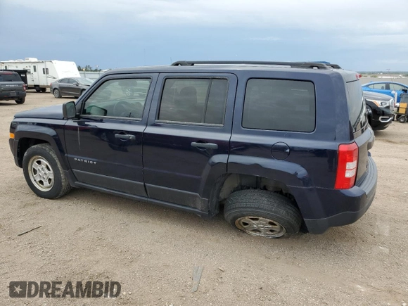 2016 Jeep Patriot Sport z VIN 1C4NJPBA6GD622154, wystawiony jako Copart lot #56938005 z przebiegiem 113 705 mil mil oraz Szkoda całkowita • Salvage title. Historia ofert i sprzedaży dostępna na DreamBid. Obrazek 2.