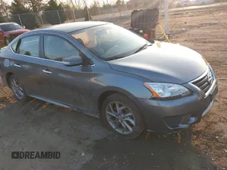 2015 Nissan Sentra S with VIN 3N1AB7APXFY375737, listed as a IAAI auction lot 41136926 with 187,757 mi miles. Bid and sale history available at carsss.com. Image 1.