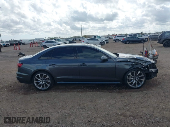 2020 Audi A4 Premium Plus z VIN WAUENAF47LN003795, wystawiony jako IAAI lot #41191479 z przebiegiem 105 196 mil mil oraz . Historia ofert i sprzedaży dostępna na DreamBid. Obrazek 13.