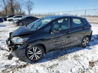 2017 Honda Fit EX-L with VIN 3HGGK5H96HM705002, listed as a Copart auction lot 87886835 with 6,728 mi miles and Salvage title. Bid and sale history available at DreamBid. Image 1.