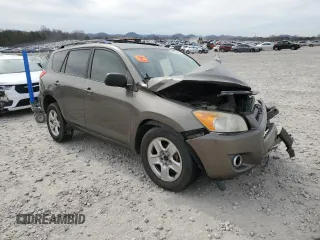 2012 Toyota RAV4 with VIN JTMZF4DV1C5046608, listed as a Copart auction lot 48393155 with 216,489 mi miles and Salvage Title. Bid and sale history available at carsss.com. Image 4.