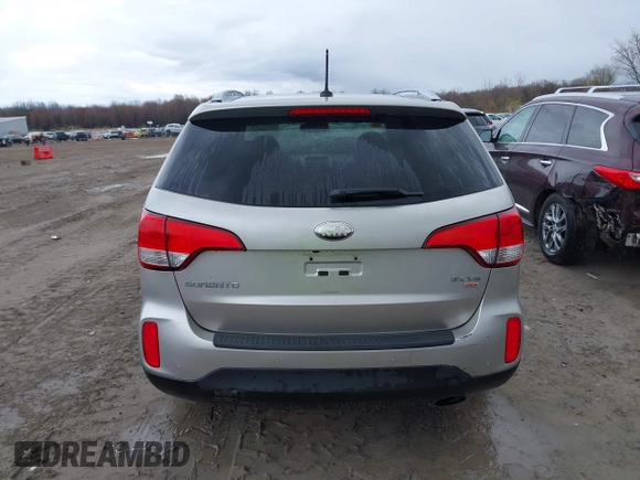 2014 Kia Sorento EX with VIN 5XYKUDA71EG456929, listed as a IAAI auction lot 42012720 with 128,557 mi miles. Bid and sale history available at carsss.com. Image 17.