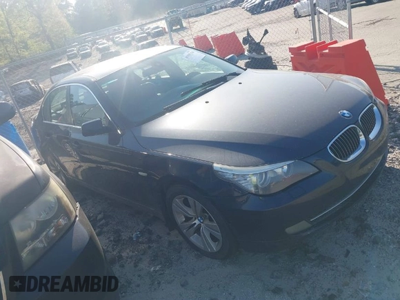 2009 BMW 5 Series 528i with VIN WBANU53569C118934, listed as a IAAI auction lot 41935178 with 208,848 mi miles and . Bid and sale history available at carsss.com. Image 1.