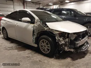 2017 Toyota Prius Prime Plus with VIN JTDKARFP2H3042789, listed as a IAAI auction lot 41190640 with 57,537 mi miles. Bid and sale history available at carsss.com. Image 1.