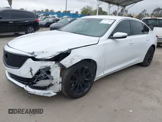 2022 Cadillac CT5 Luxury with VIN 1G6DM5RK6N0136036, listed as a IAAI auction lot 41825024 with 14,325 mi miles. Bid and sale history available at carsss.com. Image 18.