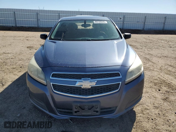 2013 Chevrolet Malibu LS with VIN 1G11B5SAXDF352788, listed as a Copart auction lot 49720225 with 105,677 mi miles and Salvage Title. Bid and sale history available at DreamBid. Image 5.