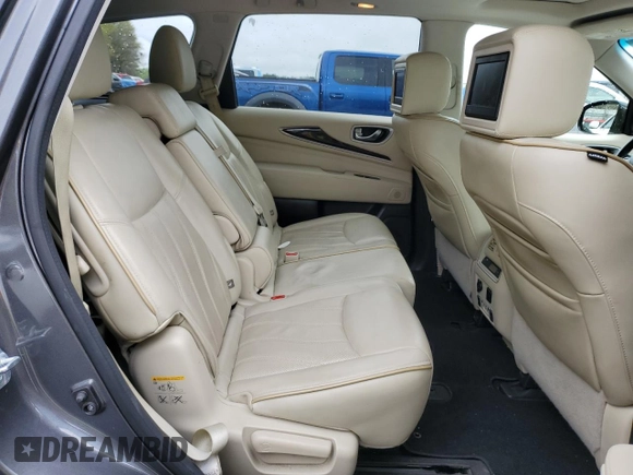 2015 Infiniti QX60 with VIN 5N1AL0MM1FC507436, listed as a Copart auction lot 50399365 with 80,006 mi miles and Salvage Title. Bid and sale history available at DreamBid. Image 11.