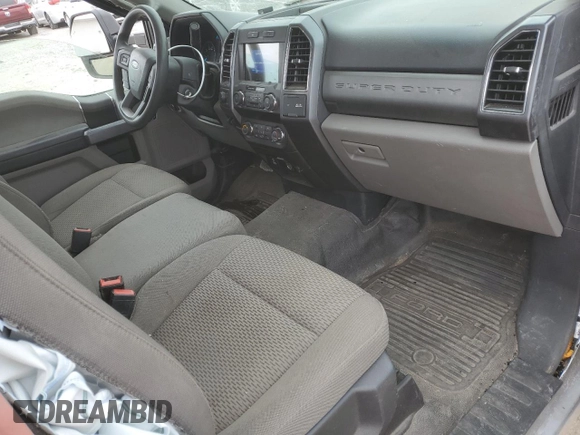 2022 Ford F-250 XL with VIN 1FTBF2B62NED30463, listed as a Copart auction lot 81874934 with 28,994 mi miles and Salvage title. Bid and sale history available at DreamBid. Image 8.