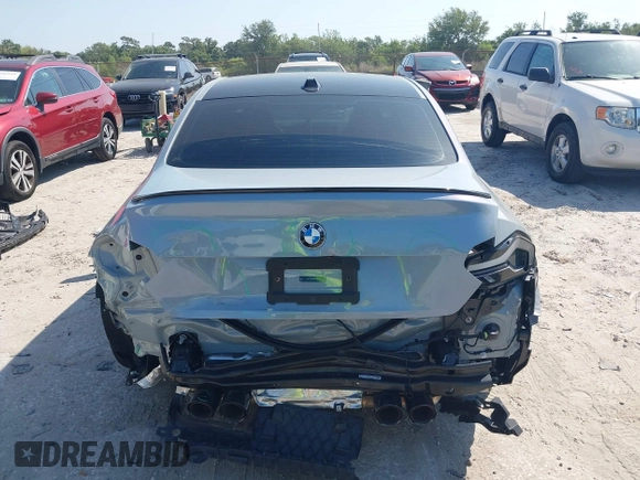 2024 BMW M2 with VIN 3MF13DM08R8E17041, listed as a IAAI auction lot 42090780 with 3,097 mi miles. Bid and sale history available at carsss.com. Image 17.