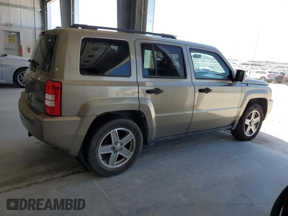 2007 Jeep Patriot Sport with VIN 1J8FF28W87D342157, listed as a Copart auction lot 51959185 with 87,008 mi miles and Clean Title. Bid and sale history available at DreamBid. Image 3.