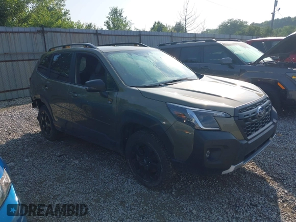 2022 Subaru Forester Wilderness with VIN JF2SKAMCXNH525719, listed as a IAAI auction lot 42601122 with 37,065 mi miles and . Bid and sale history available at DreamBid. Image 1.