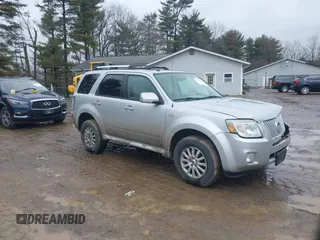 2009 Mercury Mariner Premier with VIN 4M2CU97719KJ15260, listed as a IAAI auction lot 41500367 with 104,063 mi miles. Bid and sale history available at carsss.com. Image 1.
