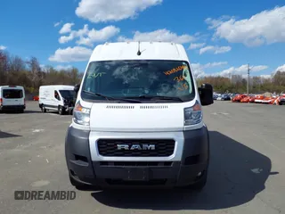 2022 Ram ProMaster Cargo with VIN 3C6MRVJG4NE111866, listed as a IAAI auction lot 42082644 with 62,444 mi miles and . Bid and sale history available at DreamBid. Image 12.