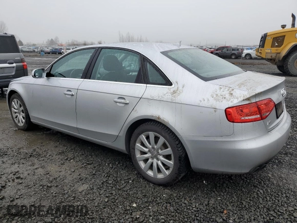 2012 Audi A4 2.0T Premium with VIN WAUAFAFL9CN016874, listed as a Copart auction lot 82851444 with 124,254 mi miles and Salvage Title. Bid and sale history available at carsss.com. Image 2.