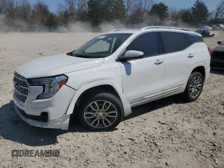 2022 GMC Terrain Denali with VIN 3GKALXEV2NL226743, listed as a Copart auction lot 50572075 with 19,390 mi miles and Salvage title. Bid and sale history available at DreamBid. Image 1.
