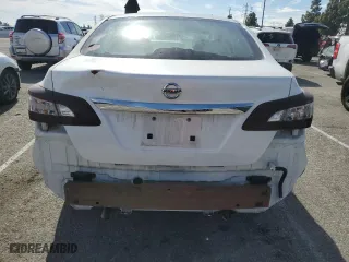 2014 Nissan Sentra S with VIN 3N1AB7APXEL681932, listed as a Copart auction lot 43285215 with 0 mi miles and Salvage Title. Bid and sale history available at carsss.com. Image 6.