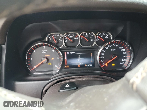 2015 GMC Yukon SLT with VIN 1GKS1BKC1FR615562, listed as a Copart auction lot 46374135 with 141,207 mi miles and Salvage Title. Bid and sale history available at carsss.com. Image 9.