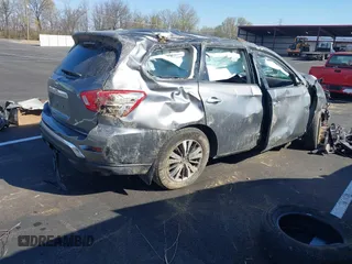 2017 Nissan Pathfinder Platinum with VIN 5N1DR2MN3HC658846, listed as a IAAI auction lot 41867832 with 108,764 mi miles. Bid and sale history available at carsss.com. Image 4.