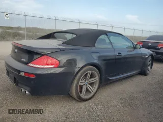 2008 BMW 6 Series M6 with VIN WBSEK93538CY79833, listed as a Copart auction lot 74756244 with 0 mi miles and Salvage Title. Bid and sale history available at carsss.com. Image 3.