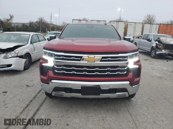 2023 Chevrolet Silverado 1500 LTZ with VIN 1GCUDGED9PZ200505, listed as a Copart auction lot 75871183 with 9,965 mi miles. Bid and sale history available at carsss.com. Image 5.
