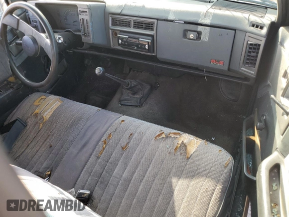 1991 GMC Sonoma with VIN 1GTCS14RXM2559524, listed as a Copart auction lot 79871374 with 228,691 mi miles and Salvage Title. Bid and sale history available at DreamBid. Image 8.