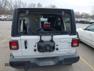 2024 Jeep Wrangler Sport S with VIN 1C4PJXDN7RW243762, listed as a IAAI auction lot 41912844 with 18,935 mi miles and . Bid and sale history available at DreamBid. Image 18.