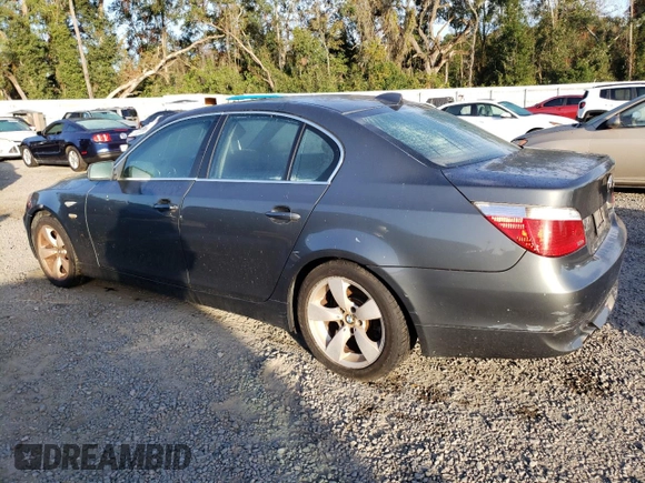 2005 BMW 5 Series 525i with VIN WBANA53535B168215, listed as a Copart auction lot 87463994 with Not provided miles and Non repairable. Bid and sale history available at DreamBid. Image 2.
