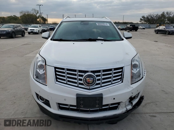 2016 Cadillac SRX Premium Collection with VIN 3GYFNDE37GS550329, listed as a Copart auction lot 80622514 with 77,910 mi miles and Salvage title. Bid and sale history available at DreamBid. Image 5.