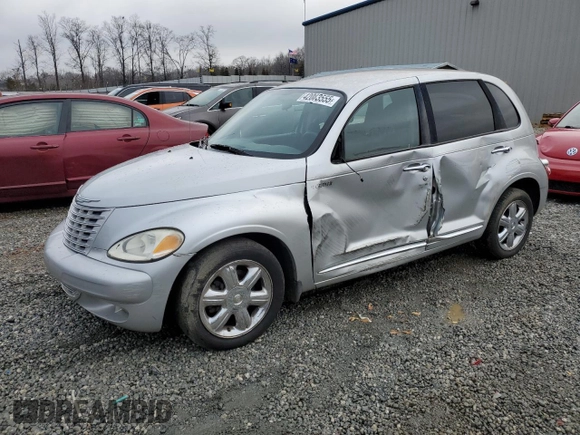 2004 Chrysler PT Cruiser Touring z VIN 3C4FY58B94T242395, wystawiony jako Copart lot #42083555 z przebiegiem 70 986 mil mil oraz Szkoda całkowita • Salvage title. Historia ofert i sprzedaży dostępna na DreamBid. Obrazek 1.