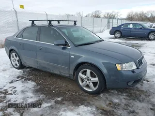2003 Audi A4 3.0L with VIN WAULT68E73A150996, listed as a IAAI auction lot 41289003 with 119,657 mi miles. Bid and sale history available at carsss.com. Image 1.