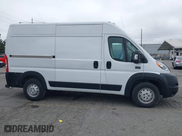 2015 Ram ProMaster Cargo with VIN 3C6TRVCG2FE503156, listed as a IAAI auction lot 42081368 with 19,334 mi miles and . Bid and sale history available at DreamBid. Image 13.