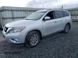 2013 Nissan Pathfinder SL with VIN 5N1AR2MM4DC672808, listed as a Copart auction lot 49076755 with 151,636 mi miles and Clean Title. Bid and sale history available at carsss.com. Image 1.