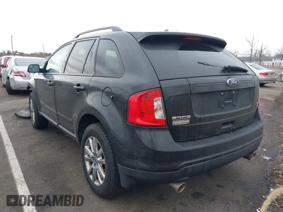 2013 Ford Edge SEL with VIN 2FMDK4JC0DBC52777, listed as a IAAI auction lot 41727385 with 167,006 mi miles. Bid and sale history available at carsss.com. Image 3.