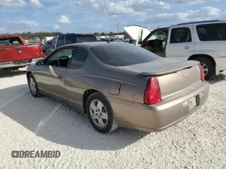 2006 Chevrolet Monte Carlo LS with VIN 2G1WJ15KX69258721, listed as a Copart auction lot 77140254 with 0 mi miles and Non Repairable. Bid and sale history available at carsss.com. Image 2.
